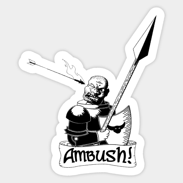 Ambush! Sticker by Shadow Lab